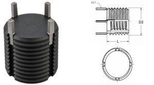 solid thread insert carbon steel